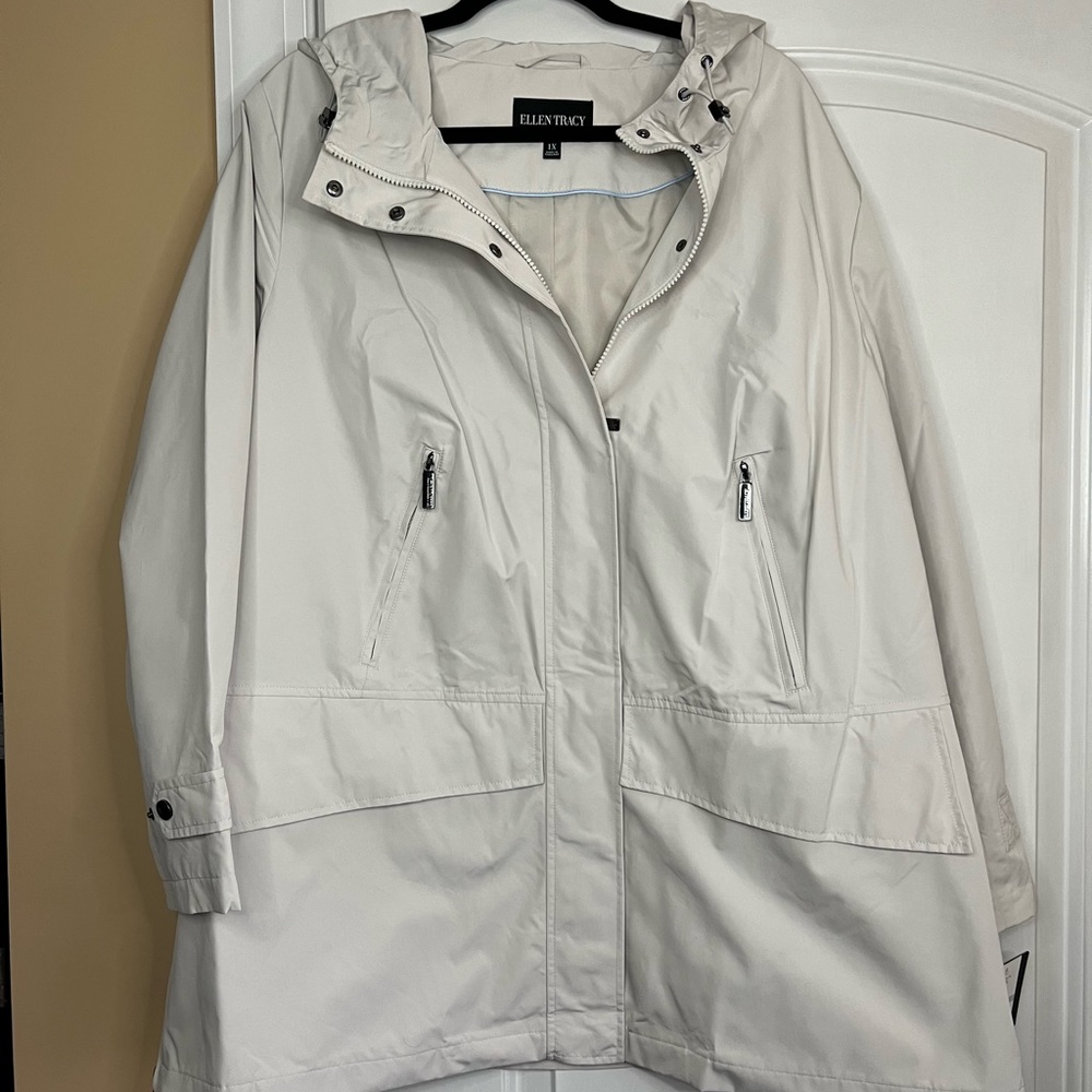 Womens Ellen Tracy Anorak Jacket